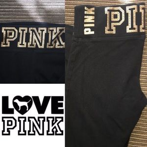 🎀PINK🎀 Bling✨ Yoga Pants